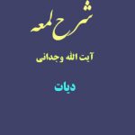 شرح لمعه آیت الله وجدانی با موضوع دیات