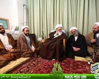 گزارش تصویری از دیدار مسئولین بنیاد علمی فرهنگی هاد با حضرت  آیت الله العظمی  صافی دامت ظله