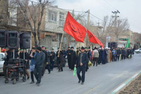 گزارش تصویری قافله عزاداری حضرت زهرا سلام الله علیها-بهمن ۹۶