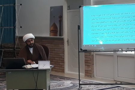 برگزاری جلسه دفاعیه پایان نامه سطح سه با موضوع نقش جوع در سلوک معنوی