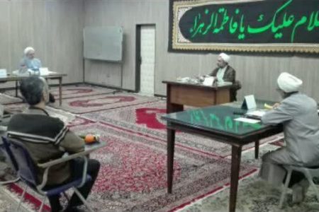 برگزاری جلسه دفاعیه پایان نامه سطح سه با موضوع  «بررسی تاثیر فضای مجازی بر اخلاق سیاسی»