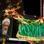 گزارش تصوری از مراسم وداع با شکوه با پیکر حضرت آیت الله  ناصری  در زادگاهشان دولت آباد اصفهان