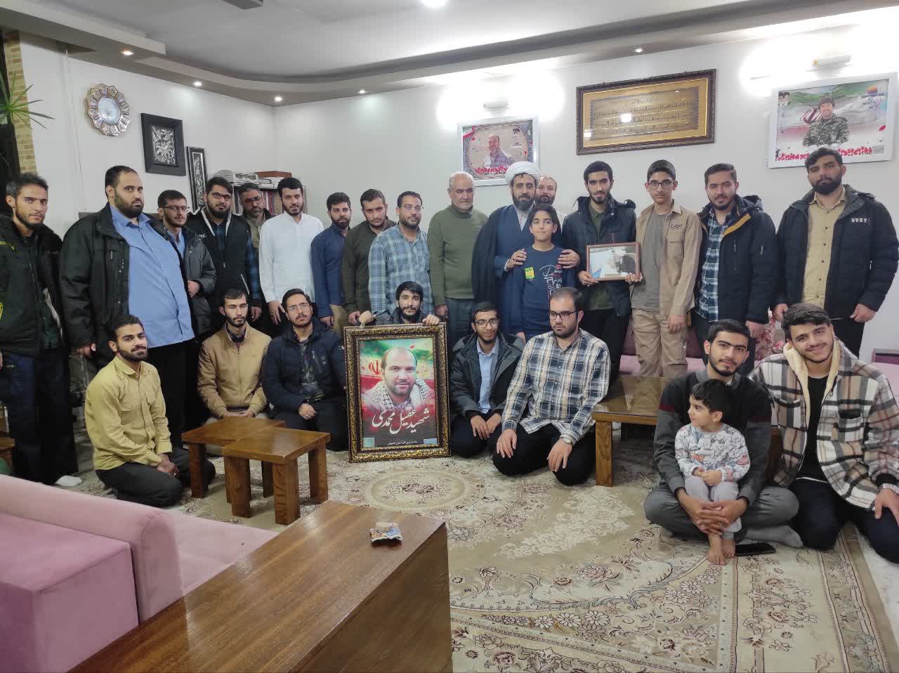 دیدار با خانواده شهید جنگ ۱۲ روزه، شهید عقیل محمدی