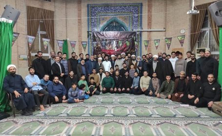 برگزاری آیین اعتکاف ماه رجب با حضور طلاب حوزه علمیه حضرت صاحب‌الزمان سلام‌الله‌علیه