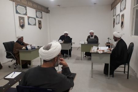 برگزاری جلسه دفاع پایان نامه سطح سه جناب آقای حسین عمرانی